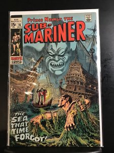 SUB-MARINER #16 Sea that Time Forgot (1968) Silver Age Marvel Higher Grade comic