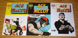 Ace McCoy #1-3 VF/NM complete series - frank frazetta - acg comics set lot 2