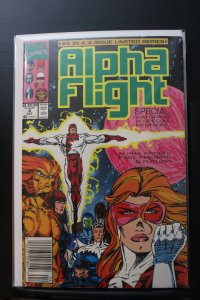 Alpha Flight Special #4 Newsstand Edition (1991)