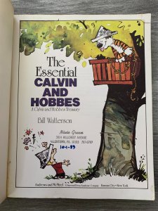 1988 THE ESSENTIAL CALVIN AND HOBBES by Bill Watterson SC VG/FN 5.0 McMeel