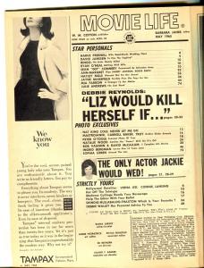 Movie Life-Liz Taylor-Robert Vaughn-David McCallum-May-1965