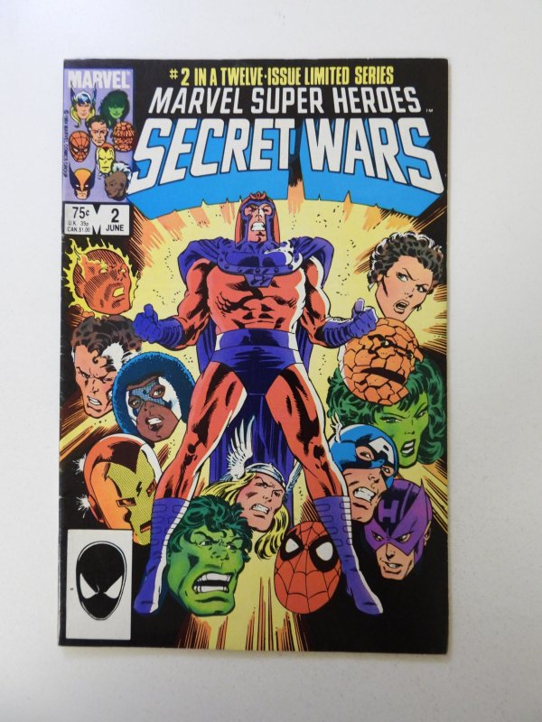 Marvel Super Heroes Secret Wars #2 (1984) FN+ condition