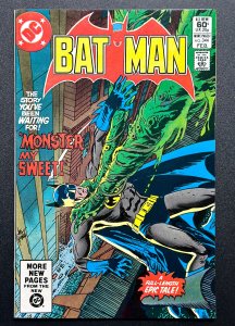 Batman #344 (1982) Joe Kubert Art - VF/NM!