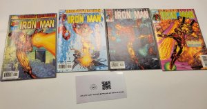 4 Marvel Comic Books Invincible Ironman #1 2 3 4 Heroes Return 37 TJ2