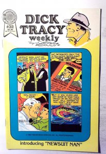 Dick Tracy Monthly/Weekly #32 (1988) Blackthorne Publishing 1st Print Comic Book