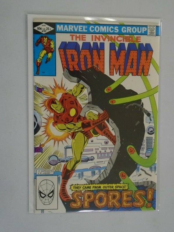 Iron Man #157 (1st series) DIR 8.0 VF (1982)