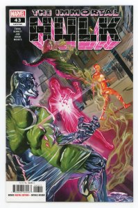 Immortal Hulk #43 Al Ewing Joe Fixit Alpha Flight Alex Ross Cover NM