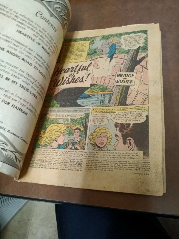 FALLING IN LOVE ISSUE # 26 (MAY 1959) DC national COMICS silver age romance