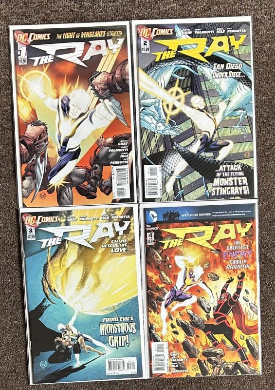 The Ray #1,2,3,4 DC Comics Complete Set