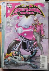 BATMAN AND ROBIN # 6 2010 DC COMICS  grant  MORRISON   revenge of the red hood