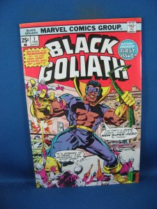 BLACK GOLIATH 1 F VF FIRST ISSUE 1976 