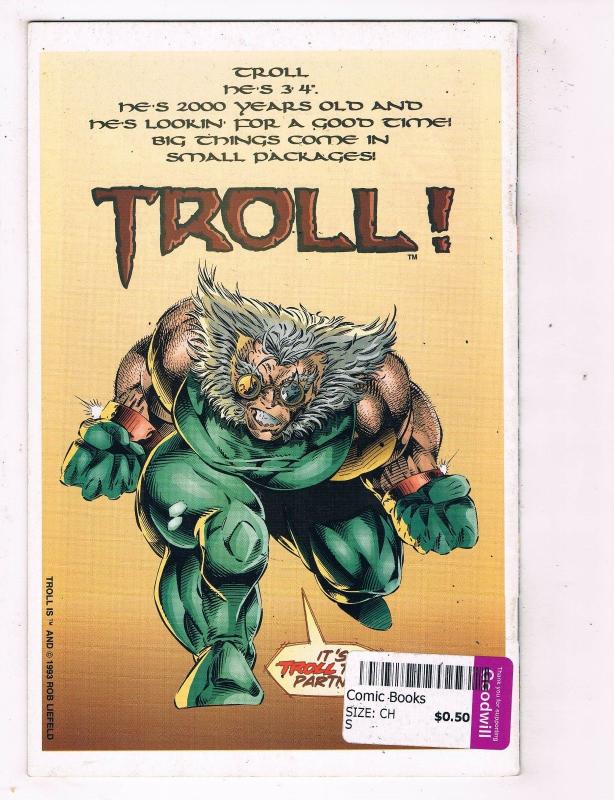 Team Youngblood #3 Image Comics Modern Age Comic Book Nov 1993 DE48