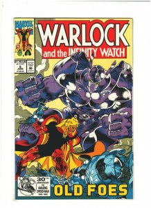 Warlock and the Infinity Watch #5 NM- 9.2 Marvel 1992 Gamora, Drax and Mantis 
