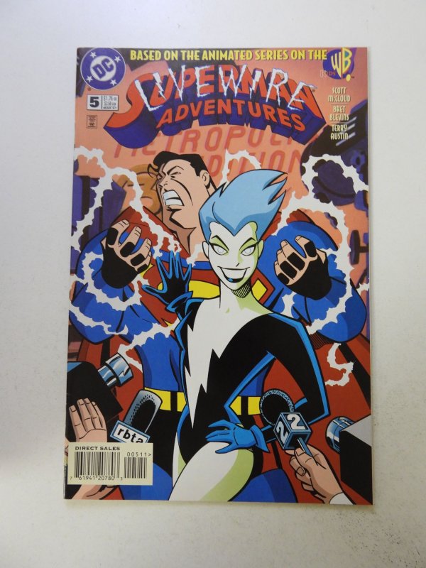Superman Adventures #5 (1997)  1st appearance of Livewire VF+ condition