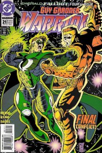 Guy Gardner: Warrior #21 VG ; DC | low grade comic