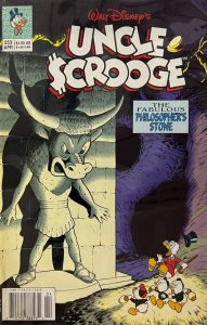 Uncle Scrooge (Walt Disney) #253 (Newsstand) VG ; Disney | low grade comic Philo