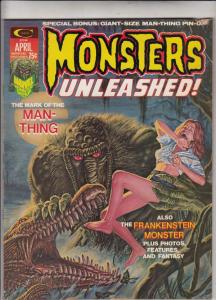 Monsters Unleashed Magazine #5 (Apr-74) FN+ Mid-High-Grade 