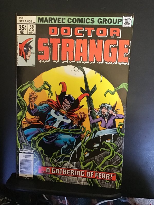 Doctor Strange #30 (1978) hard to get in the high gray black cover key! NM- Wow!