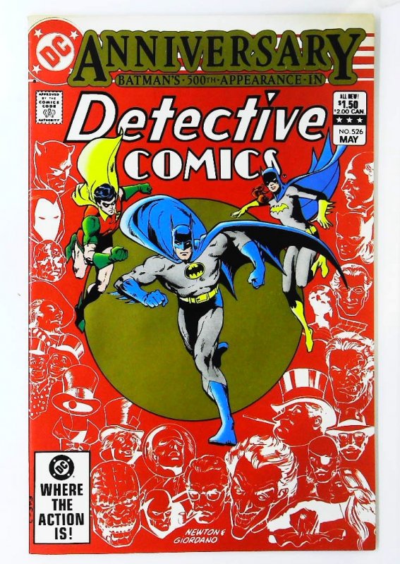 Detective Comics (1937 series) #526, NM- (Actual scan)