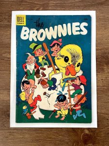 Four Color # 605 VG Dell Silver Age Comic Book The Brownies Duck 19 J837