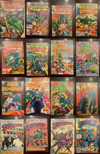 Lot of 16 Comics (See Description) Superboy, Super Villain Team Up, Superman,...