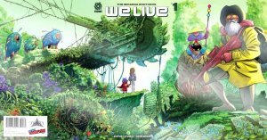 WE LIVE #1 NYCC EXCLUSIVE INAKI MIRANDA TWO FOLD FOIL COVER NM.