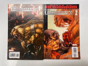 3 MARVEL comic books Ultimates 3 #1 2 Ultimates 2 #13 65 KM11