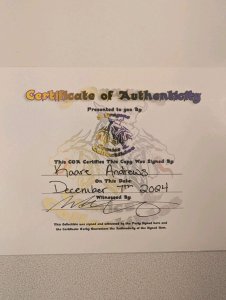 SPIDER-MAN REIGN 2 #1 SIGNED KAARE ANDREWS SDCC 2024 EXCLUSIVE LTD W/COA + CARD!