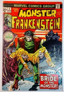 The Frankenstein Monster #2 (5.0, 1973)