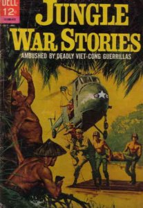 Jungle War Stories #9 FAIR ; Dell | low grade comic Green Berets in Vietnam