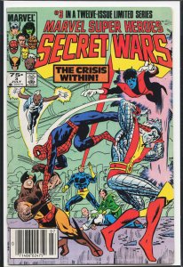 Marvel Super Heroes Secret Wars #3 (1984) [Key Issue]