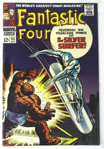 Fantastic Four (1961 series)  #55, VF- (Actual scan)