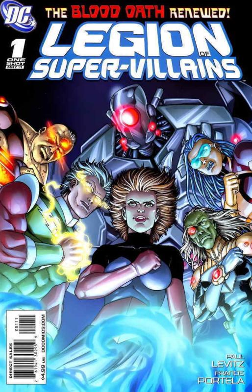 Legion of Super-Villains #1 FN; DC | save on shipping - details inside