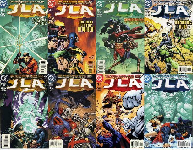 JLA (1997) 68-75  The Obsidian Age COMPLETE STORY ARC