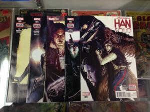Star Wars Han Solo 1-5 NM- set complete Marvel