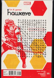 Hawkeye #15 (2014) Hawkeye