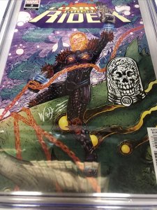 Moon Knight  (2023) # 25 (CGC 9.8 SS) Signed & Sketch Maria Wolf * Variant Cover