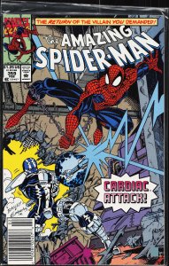 The Amazing Spider-Man #358 Australian Variant (1992) Spider-Man