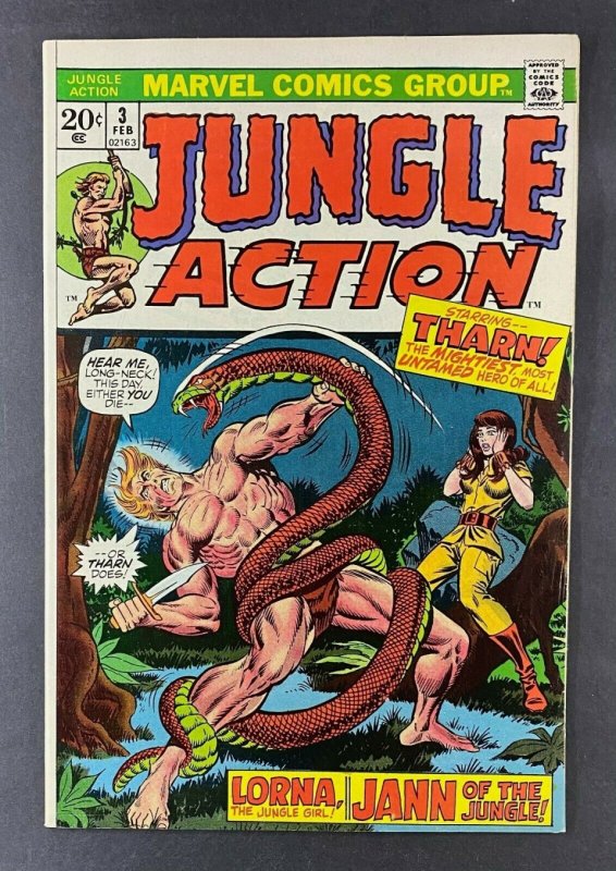 Jungle Action (1972) #3 VF (8.0) Jim Starlin Lo-Zar
