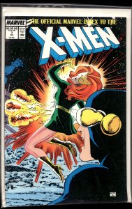 The Official Marvel Index to the X-Men #7 (1988) X-Men