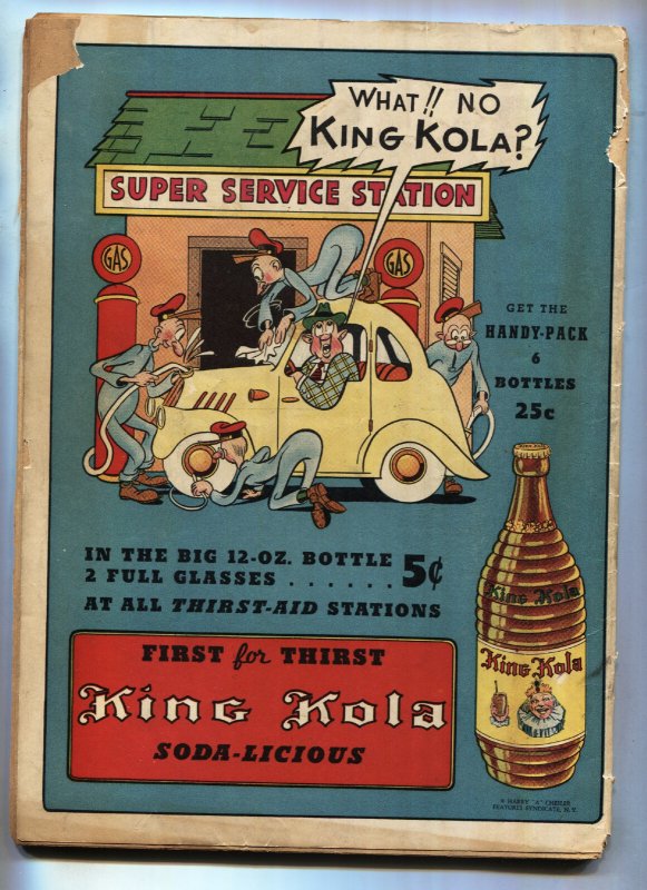 Punch Comics #2 1942- Harry A Chesler -RARE-Charles Sultan cvr-Golden-Age-com...