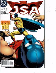 Lot Of 5 JSA DC Comic Books #71 72 73 74 75 Superman Batman LH24