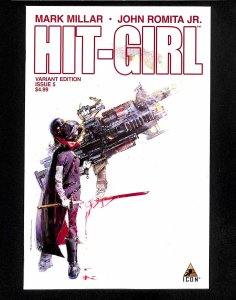 Hit-Girl #5 1:25 Sienkiewicz Variant