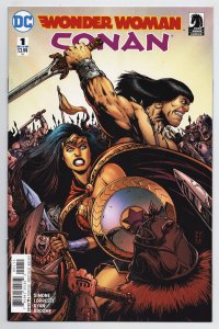 Wonder Woman Conan #1 Darick Robertson Main Cvr (DC, 2017) NM