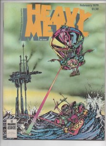 HEAVY METAL #23, VF/NM, February , 1977 1979, Richard Corben, Moebius