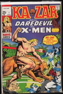 Ka-Zar #1 (1970) Ka-Zar