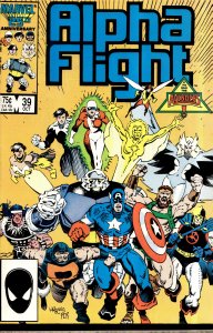 Alpha Flight #39 (1986) Alpha Flight