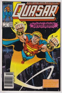 Quasar #1 (1989) Quasar Newsstand edition