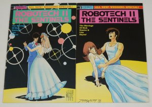 Robotech II: the Sentinels - Wedding Special #1-2 complete series - rick & lisa 