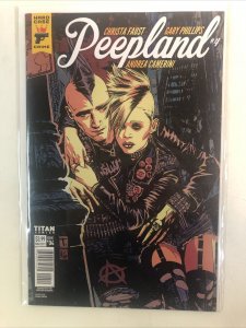 Peepland (2016) Complete Limited Series # 1-5 (VF/NM) Hard Case Crime•Titan